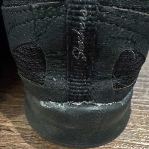 Skechers Black Slip-On Sneakers 9 Memory Foam Comfortable Casual Walking READ - Picture 5 of 11